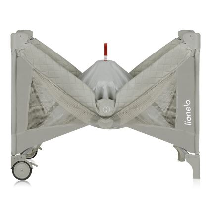 Lionelo - Rejseseng FLOWER Cappuccino