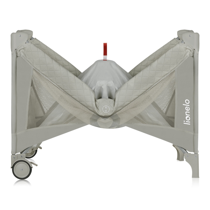 Lionelo - Rejseseng FLOWER Cappuccino