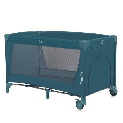 Lionelo - Rejseseng FLOWER Grøn Turkis