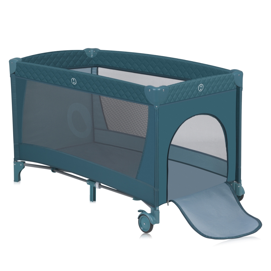 Lionelo - Rejseseng FLOWER Grøn Turkis