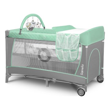 Lionelo - Rejseseng FLOWER Turquoise