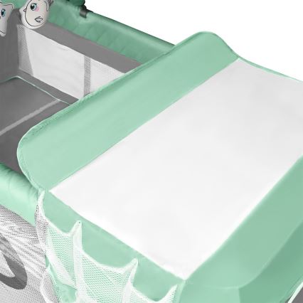 Lionelo - Rejseseng FLOWER Turquoise