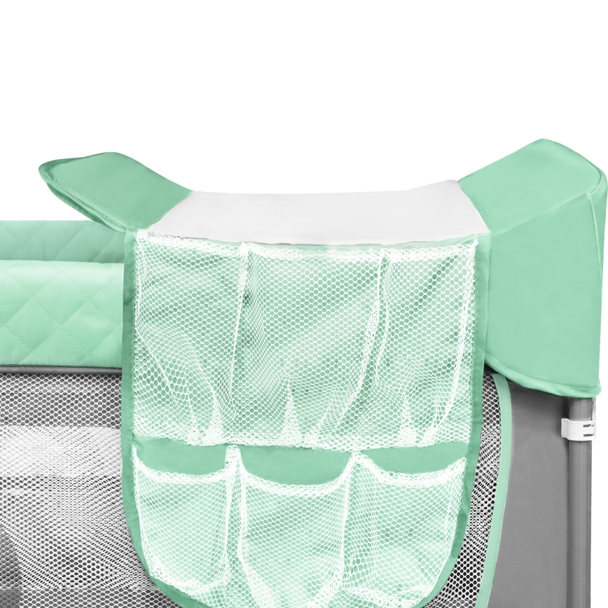 Lionelo - Rejseseng FLOWER Turquoise