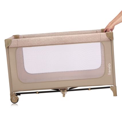 Lionelo - Rejseseng JASMIN EASY FOLD Beige Sand