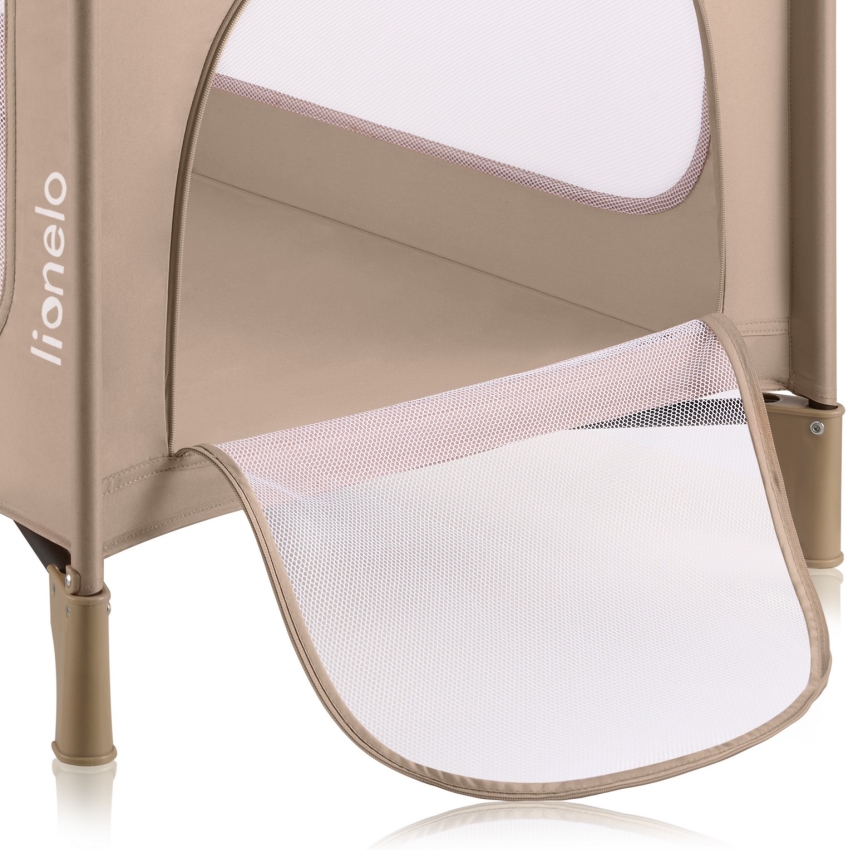 Lionelo - Rejseseng JASMIN EASY FOLD Beige Sand