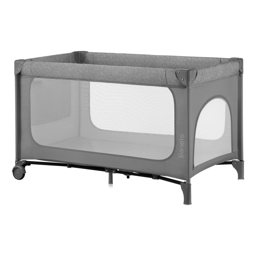 Lionelo - Rejseseng JASMIN EASY FOLD Grey Stone