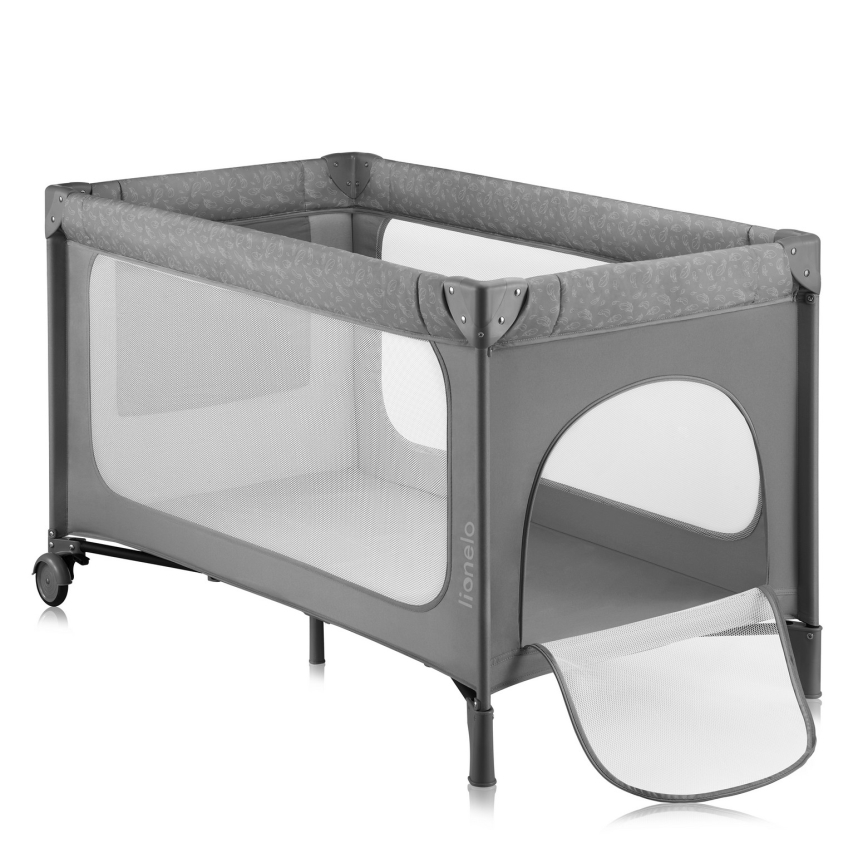 Lionelo - Rejseseng JASMIN EASY FOLD Grey Stone