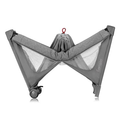 Lionelo - Rejseseng JASMIN EASY FOLD Grey Stone