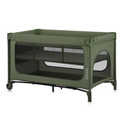 Lionelo - Rejseseng JASMIN EASY FOLD Grøn Oliven