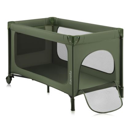 Lionelo - Rejseseng JASMIN EASY FOLD Grøn Oliven