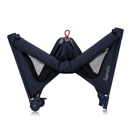 Lionelo - Rejseseng JASMIN EASY FOLD Navy Blue