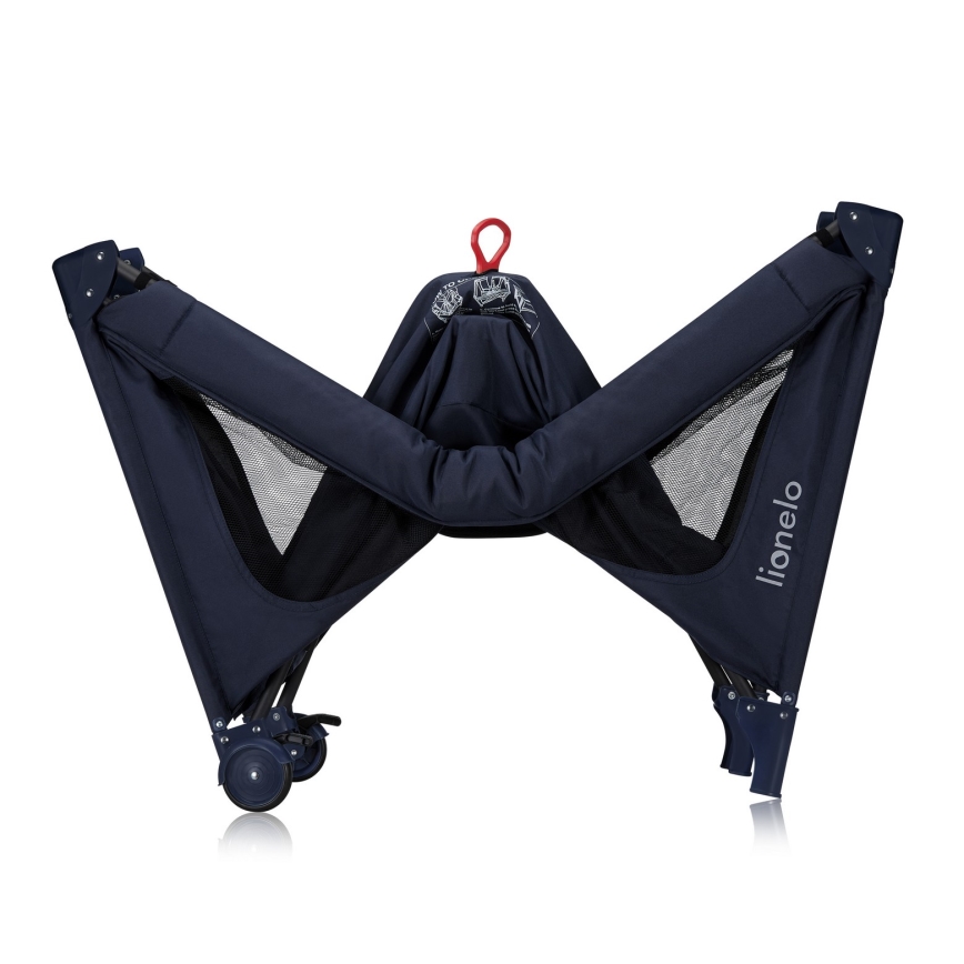 Lionelo - Rejseseng JASMIN EASY FOLD Navy Blue