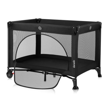 Lionelo - Rejseseng LAURA Black Carbon