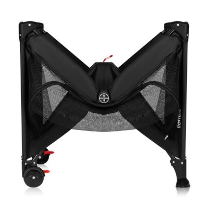 Lionelo - Rejseseng LAURA Black Carbon