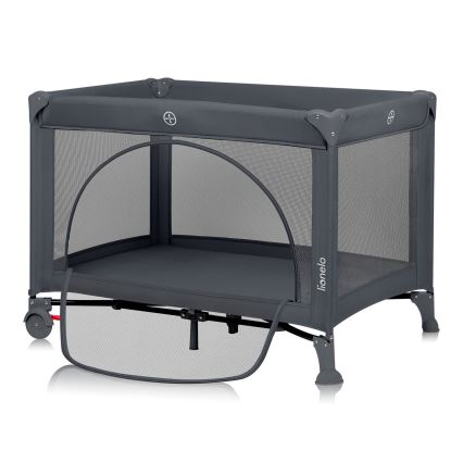 Lionelo - Rejseseng LAURA Grå Beton