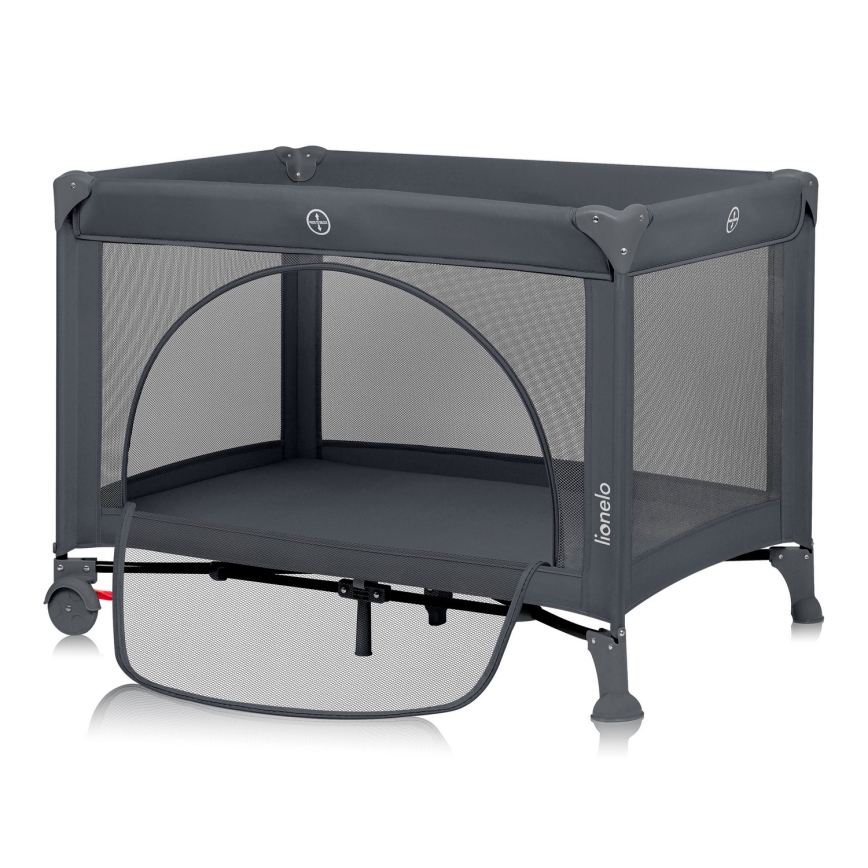 Lionelo - Rejseseng LAURA Grå Beton