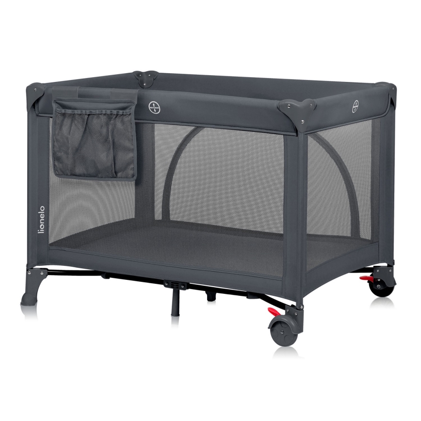 Lionelo - Rejseseng LAURA Grå Beton