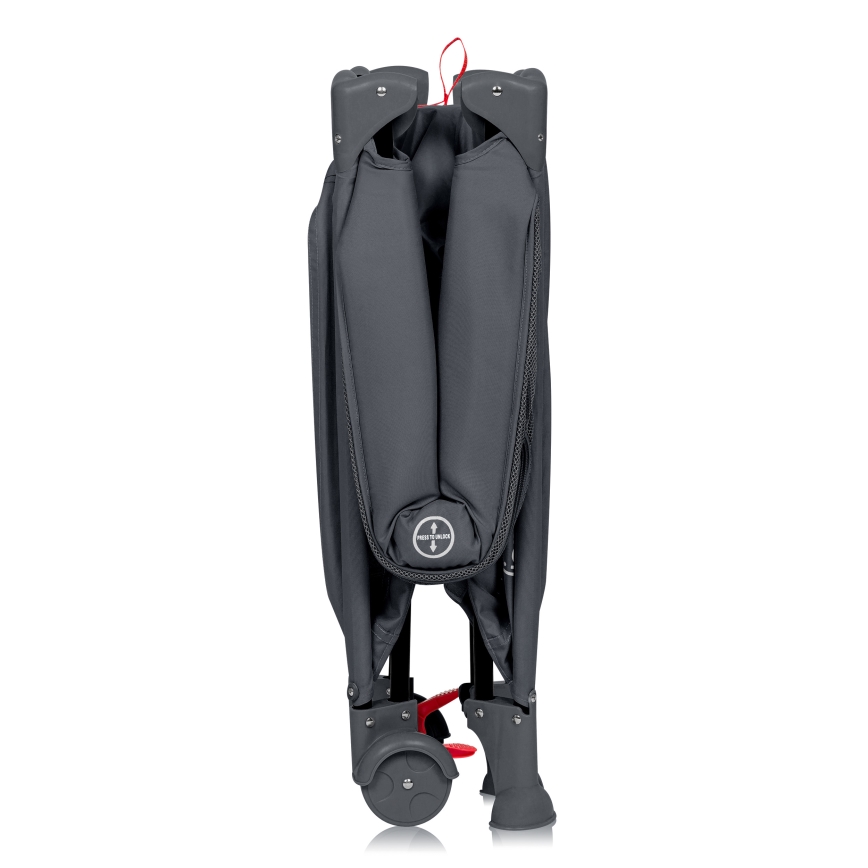 Lionelo - Rejseseng LAURA Grå Beton