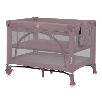 Lionelo - Rejseseng LAURA rosa nude