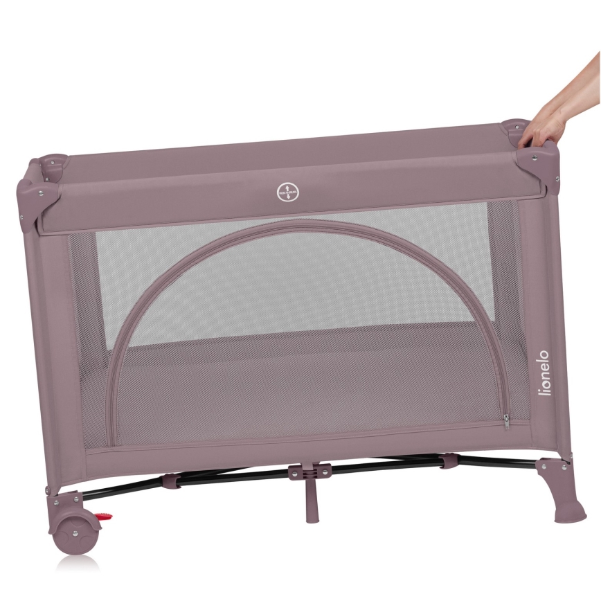 Lionelo - Rejseseng LAURA rosa nude