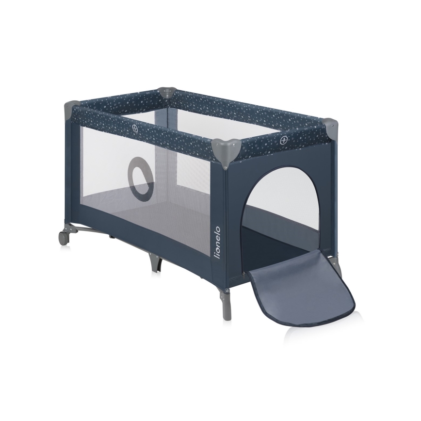 Lionelo - Rejseseng STEFI Blå/Grå