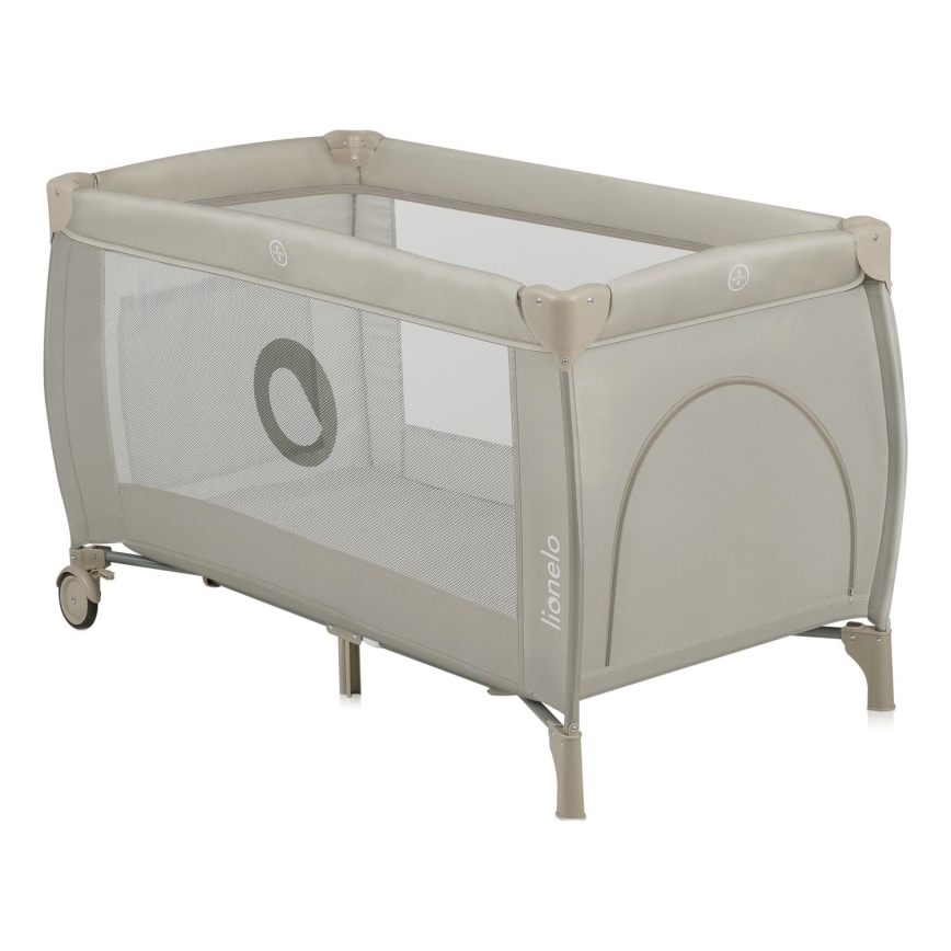 Lionelo - Rejseseng STEFI PLUS Beige Cappuccino
