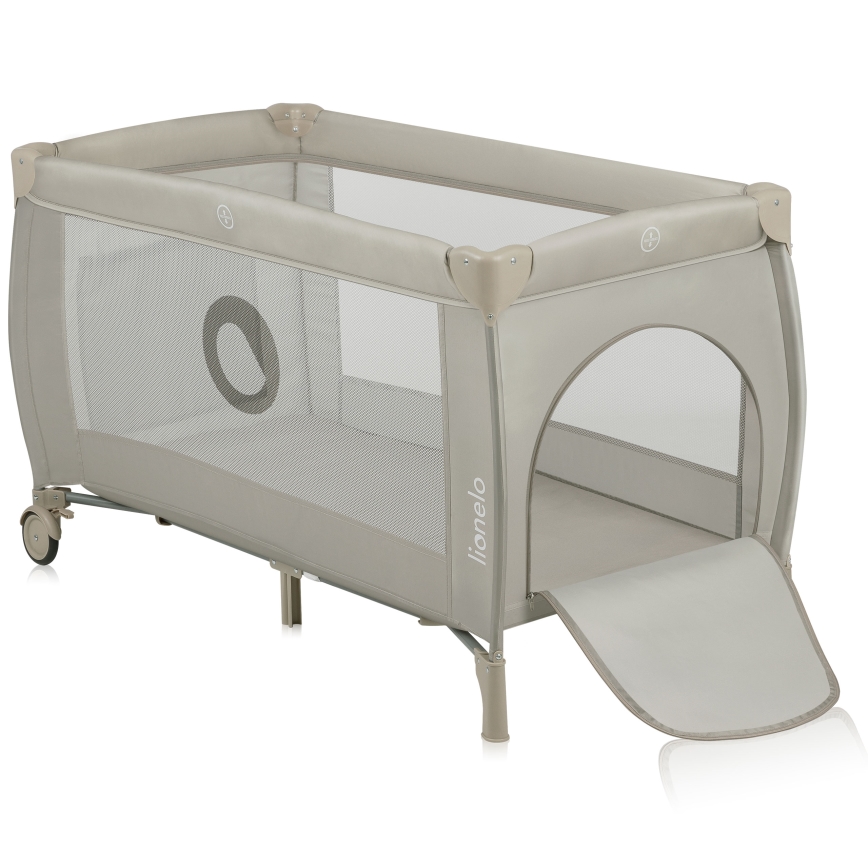 Lionelo - Rejseseng STEFI PLUS Beige Cappuccino