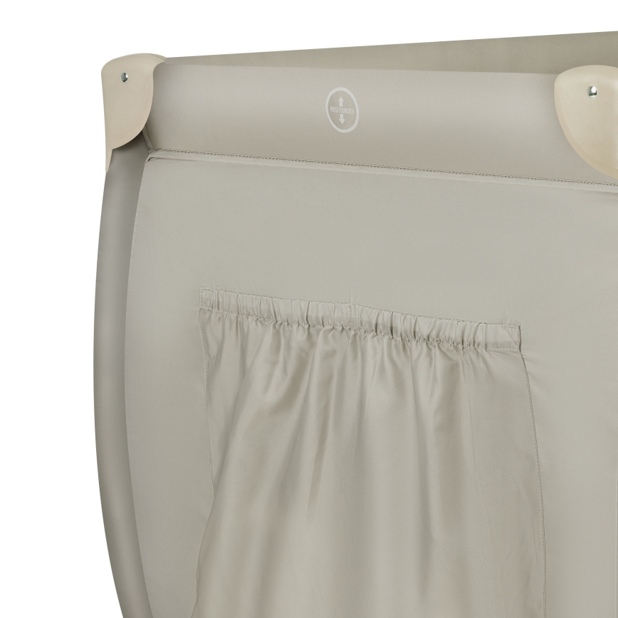 Lionelo - Rejseseng STEFI PLUS Beige Cappuccino