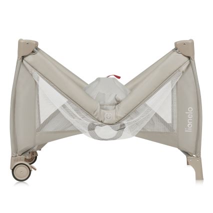 Lionelo - Rejseseng STEFI PLUS Beige Cappuccino
