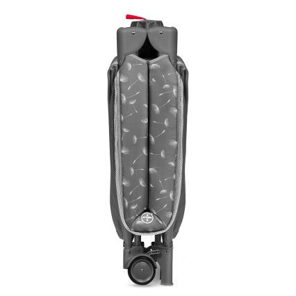 Lionelo - Rejseseng STEFI PLUS Grå Hvid