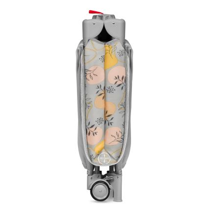 Lionelo - Rejseseng STEFI PLUS lyserød/gul