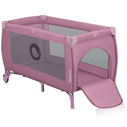 Lionelo - Rejseseng STEFI PLUS Pink Magnolia