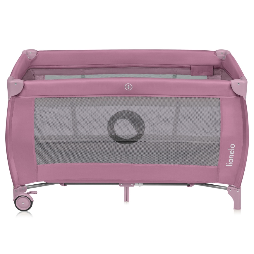 Lionelo - Rejseseng STEFI PLUS Pink Magnolia