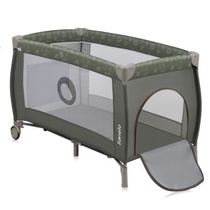 Lionelo - Rejseseng SVEN PLUS Beige/Olive