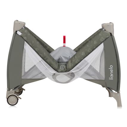 Lionelo - Rejseseng SVEN PLUS Beige/Olive