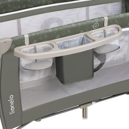 Lionelo - Rejseseng SVEN PLUS Beige Oliven