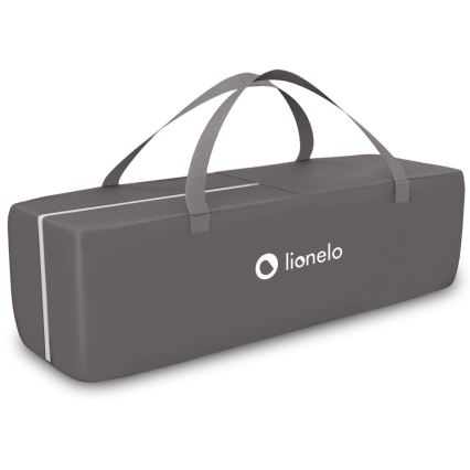Lionelo - Rejseseng SVEN PLUS grå/turkis