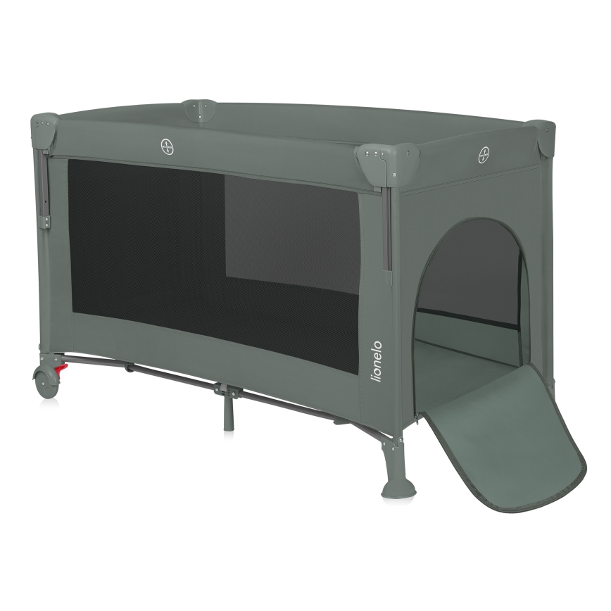 Lionelo - Rejsevugge 3-i-1 ELLEN Salviegrøn