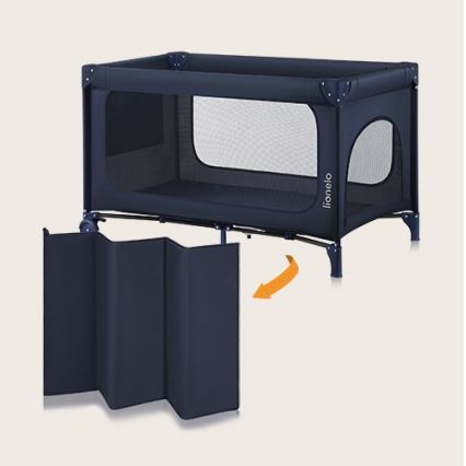 Lionelo - Rejsevugge JASMIN EASY FOLD Navyblå