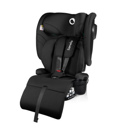 Lionelo - Sammenklappelig autostol NELLY i-Size 76-150 cm Sort Carbon