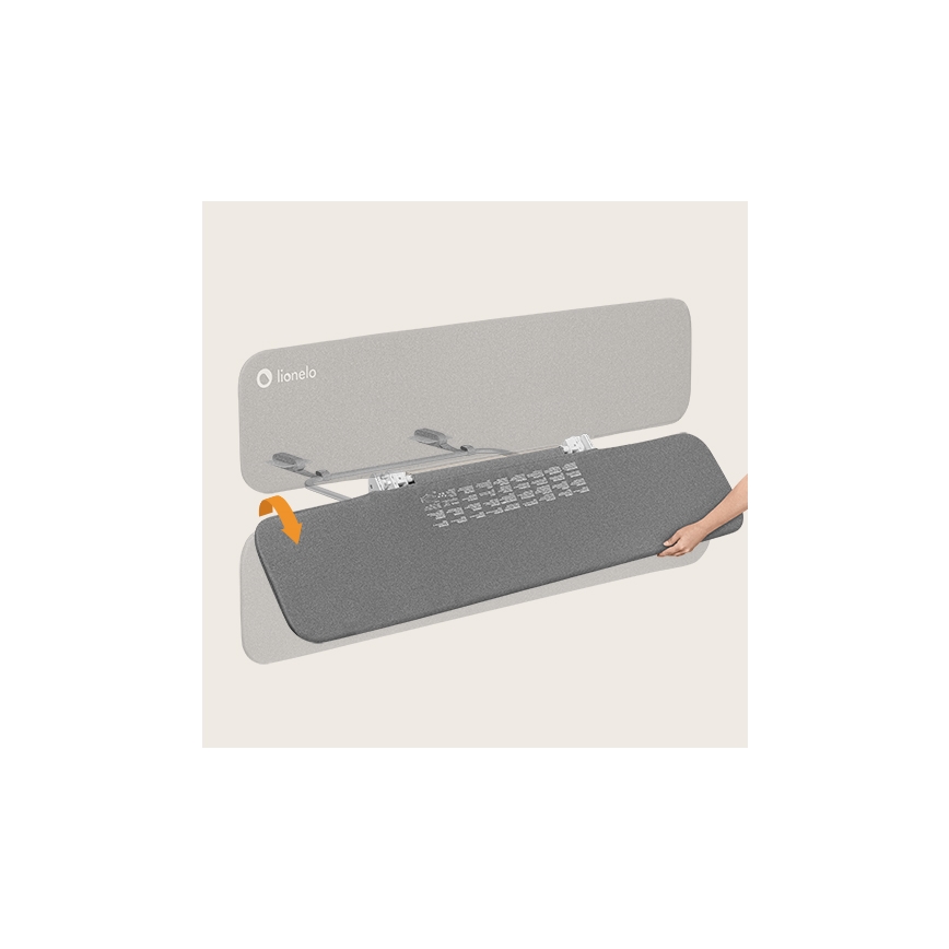 Lionelo - Sengehest LORA XL mørkegrå