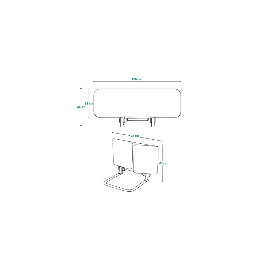 Lionelo - Sengehest LORA XL mørkegrå