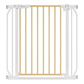 Lionelo - Sikkerhedsgitter TRUUS SLIM hvid/beige