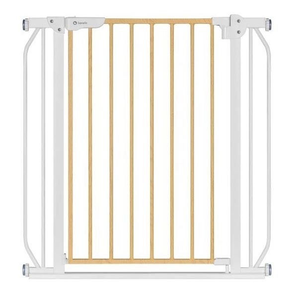 Lionelo - Sikkerhedsgitter TRUUS SLIM hvid/beige