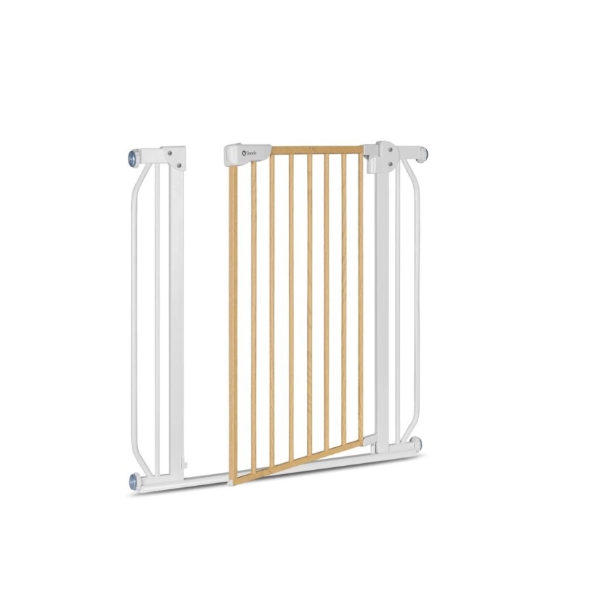 Lionelo - Sikkerhedsgitter TRUUS SLIM hvid/beige