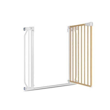 Lionelo - Sikkerhedsgitter TRUUS SLIM hvid/beige