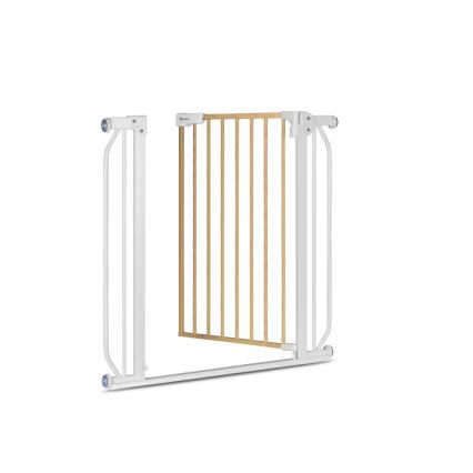 Lionelo - Sikkerhedsgitter TRUUS SLIM hvid/beige