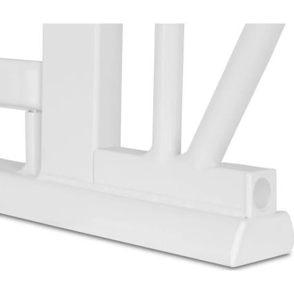 Lionelo - Sikkerhedsgitter TRUUS SLIM hvid/beige
