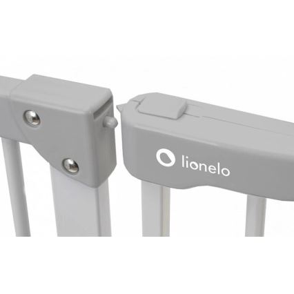 Lionelo - Sikkerhedsgitter TRUUS SLIM LED grå