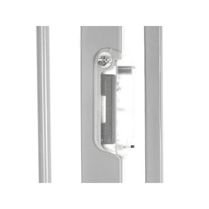 Lionelo - Sikkerhedsgitter TRUUS SLIM LED grå